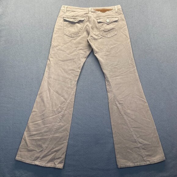 BCBGMAXAZRIA Women's Corduroy Pants Size 29,Beige,Stretch - Picture 2 of 14